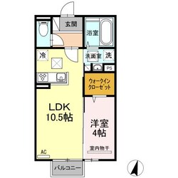 ボニータ理科大の物件間取画像